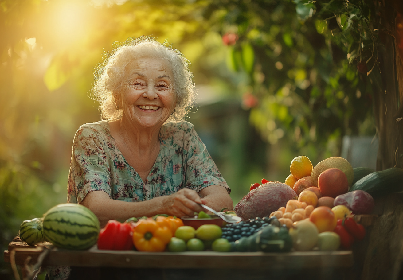 Здорова їжа на тарілці